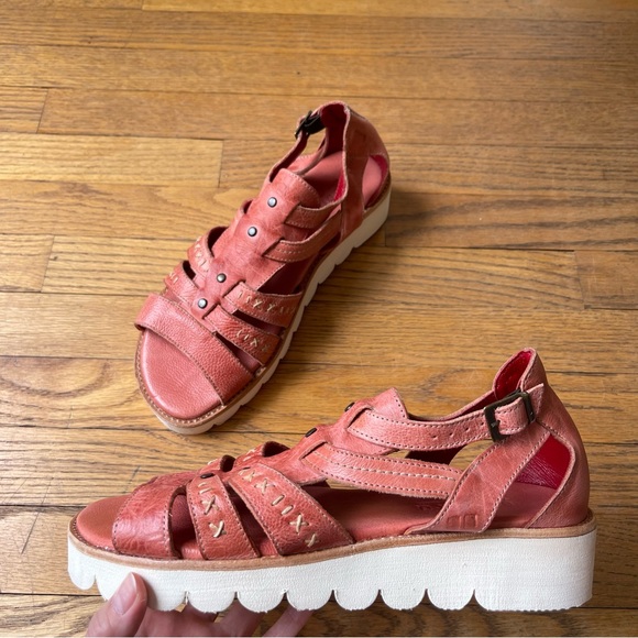 Bed Stu Womens Wonder Blush Leather Sandal Size 10 NWT - Picture 1 of 9